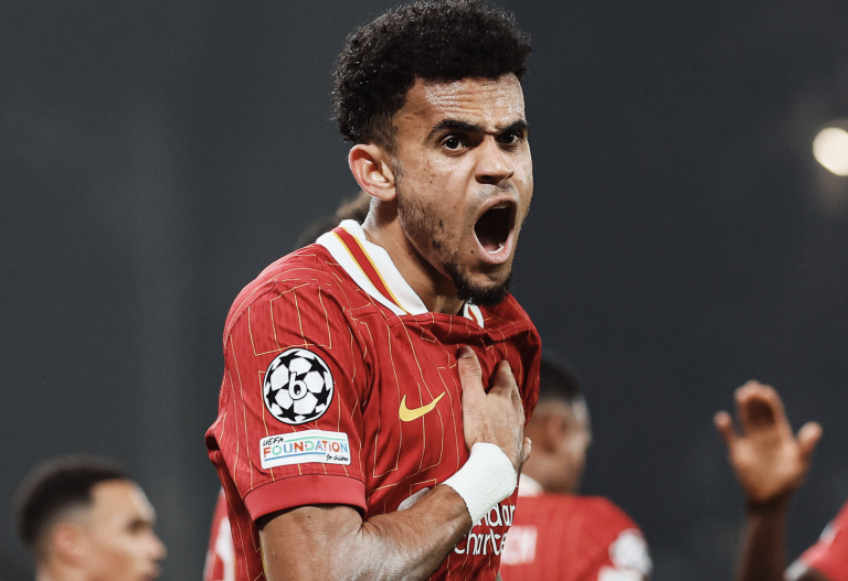 Los números de Luis Díaz con Liverpool: Igualó a Asprilla y persigue a Falcao